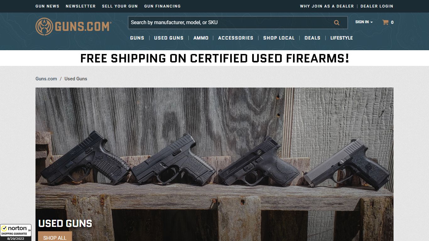 Used Guns For Sale :: Guns.com